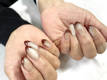 バーガンディ(BURGUNDY)/お任せデザイン