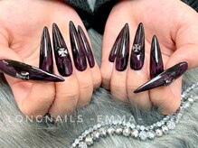 ロングネイルズ エマ(LongNails-Emma)/チップ持ち込みシンプル