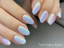 オーロラミラーネイル/ギャル