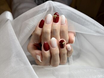 ラーシューシュ(la-chou-chou)/シンプルネイルコース ¥6500