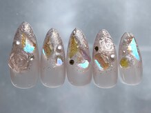 ジェミーネイル シンジュク(Jemiy nail shinjuku)/うるうるキラキラバラ¥9480