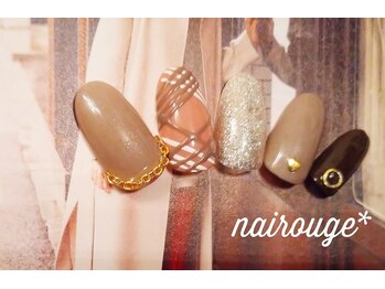 ネイル―ジュ 札幌大通店(nairouge*)/バレンタイン風チェック♪