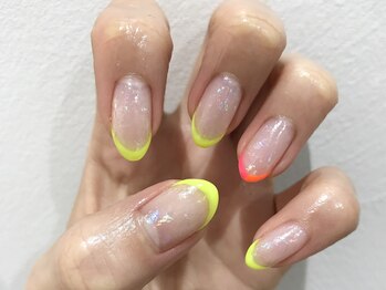 クォーターリゾートネイル(QUARTER RESORT nail)/ポップネイル☆