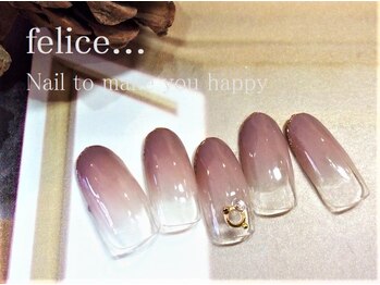 ネイルサロン フェリーチェ(felice)/【定額ネイル】¥7480