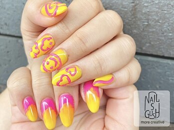 ネイルズガッシュ 蒲田東口店(NAILsGUSH)/アート/手描き/持ち込み