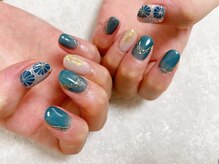 キキネイル たまプラーザ店(kikinail)/浴衣ネイル　前撮りネイル