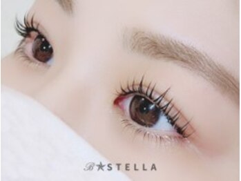 ビーステラ 小田急湘南ゲート店(B-STELLA)の写真/【完全オーダーメイドまつげパーマ(上)￥4800(上下)￥5800】お好みのカール感を演出！モチ◎