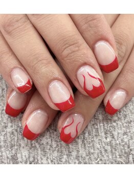 ネイルサロン ティプレシャス(T Precious)/ハートフレンチ♪