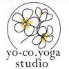 ヨーコヨガ(yo-co.yoga)ロゴ