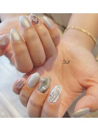 .Sur 5本アートネイル