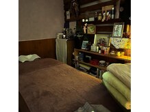 ノリの部屋の雰囲気（こじんまりした個室で、ゆったりじっくり施術いたします。）