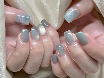 ニュアンス/ブルーグレー/くすみ