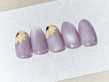 ビューティフルミー(Beautiful Me)/ひまわりネイル☆