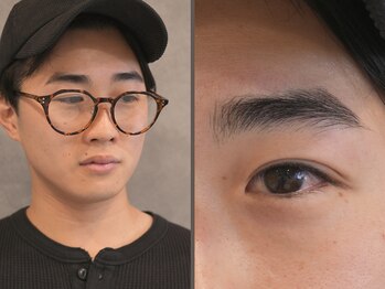 サブト 目黒(SUBT.)の写真/【メンズナチュラル眉専門店】骨格を分析してデザインするナチュラル眉で自然に印象UP[目黒駅/眉毛]