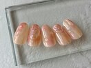 ハンド/桃ネイル/果物ネイル