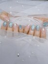 シンプルデザイン定額ネイル♪