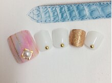 ネイルサロン リリオ(Nail Salon Ririo)/ニュアンスフットネイル