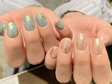 ネイルズ ララ(nails Lala)/アシメネイル。