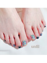 アンフィルルーム(unfil room)/シェルフットネイル