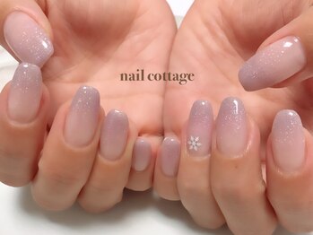 ネイルコテージ(Nail cottage)/シアーカラーラメグラ