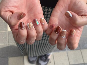 サトリネイルルーム 西宮北口(satori nail room)/アップルパイ++