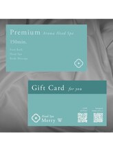メリーダブリュー(Merry W)/ギフトカード（150分）郵送可能