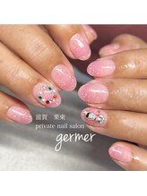 ジェルメ(germer)/クリスマスネイル♪