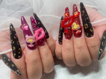 キャラクターネイル