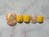 【フット】7月キャンペーン/こだわりアート定額ネイル¥8,800