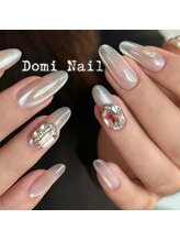 Domi Nail Salon 渋谷店　長さだし/持ち込み/フィルイン/ワンホン/マグネット×つけ放題