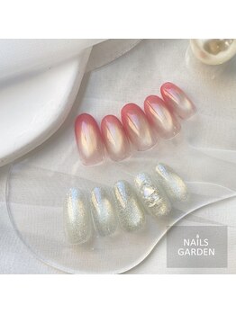 ネイルズガーデン(NAILS GARDEN)/シンプルネイル