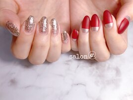 デザインネイル¥8500→¥6800