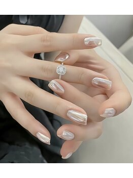 ピンキーネイル(Pinky Nail)/ミラー/オーロラ