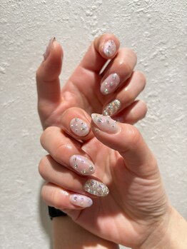 アース ネイルアンドアイラッシュ 大崎店(HAIR ＆ MAKE EARTH Nail＆Eyelash)/定額11000円