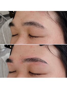 ナンバー(Number.)/下がり眉から【メンズ眉】