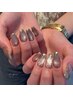 【nail】人気のマグネットネイル　￥6500