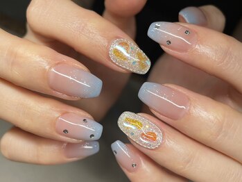 グラデーション/ぷっくり/清涼感