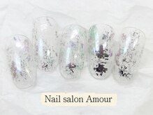 アムールユシマテン 上野湯島店(Amour)/キラキラネイルコース¥6980