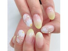 ネイルサロン ティアラリュクス 市川北口店(Tiara Luxe)/フラワーネイル