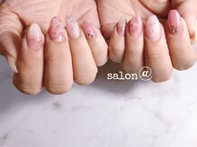 サロンアット(salon@)/デザインネイル¥9500→¥7800