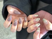 アイスタジオ アンド ダブルネイル 河原町店(EYE STUDIO&W NAIL)/ニュアンスネイル