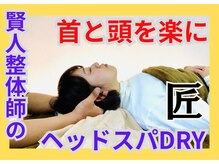 整体眞田流/首こり 眼精疲労解消Dヘッドスパ
