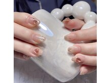 キュウキュウ(99-QQ)の雰囲気（バレンタインネイル）