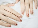 持ち込み・シンプル花火ネイル