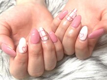 アンジュ(Ange)/ハート/ホワイトデーネイル