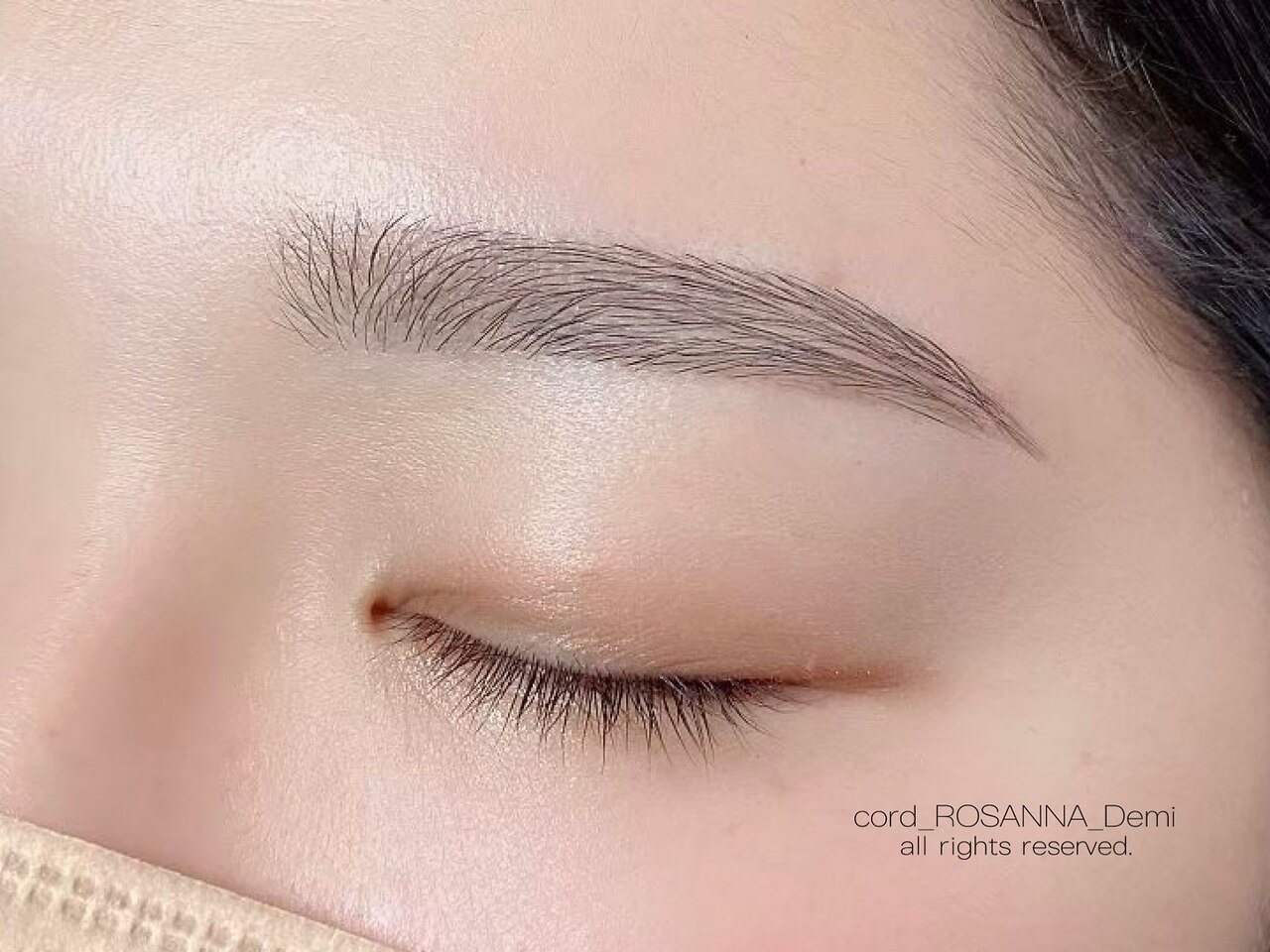 《黄金比》美眉アイブロウスタイリング(WAX1回)※10分前来店必須