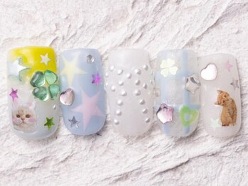 ジェミーネイル エビス(Jemiy nail ebisu)/平成クローバーネイル11850yen