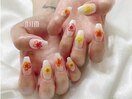 押し花ネイル