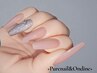 【スカ＋定額アート】 ロングジェルスカルプ(Gel-X)10本＋シンプル
