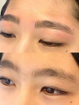 アイブロウメニューがあるサロン